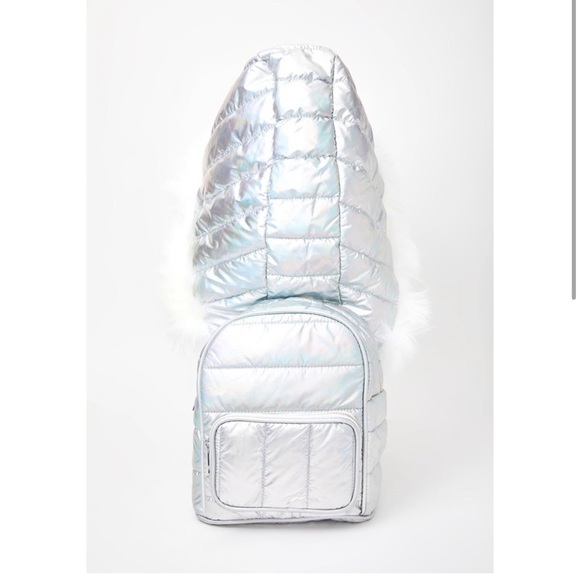 Dolls Kill Handbags - 🆕 Club Exx Holographic Backpack (NWOT)